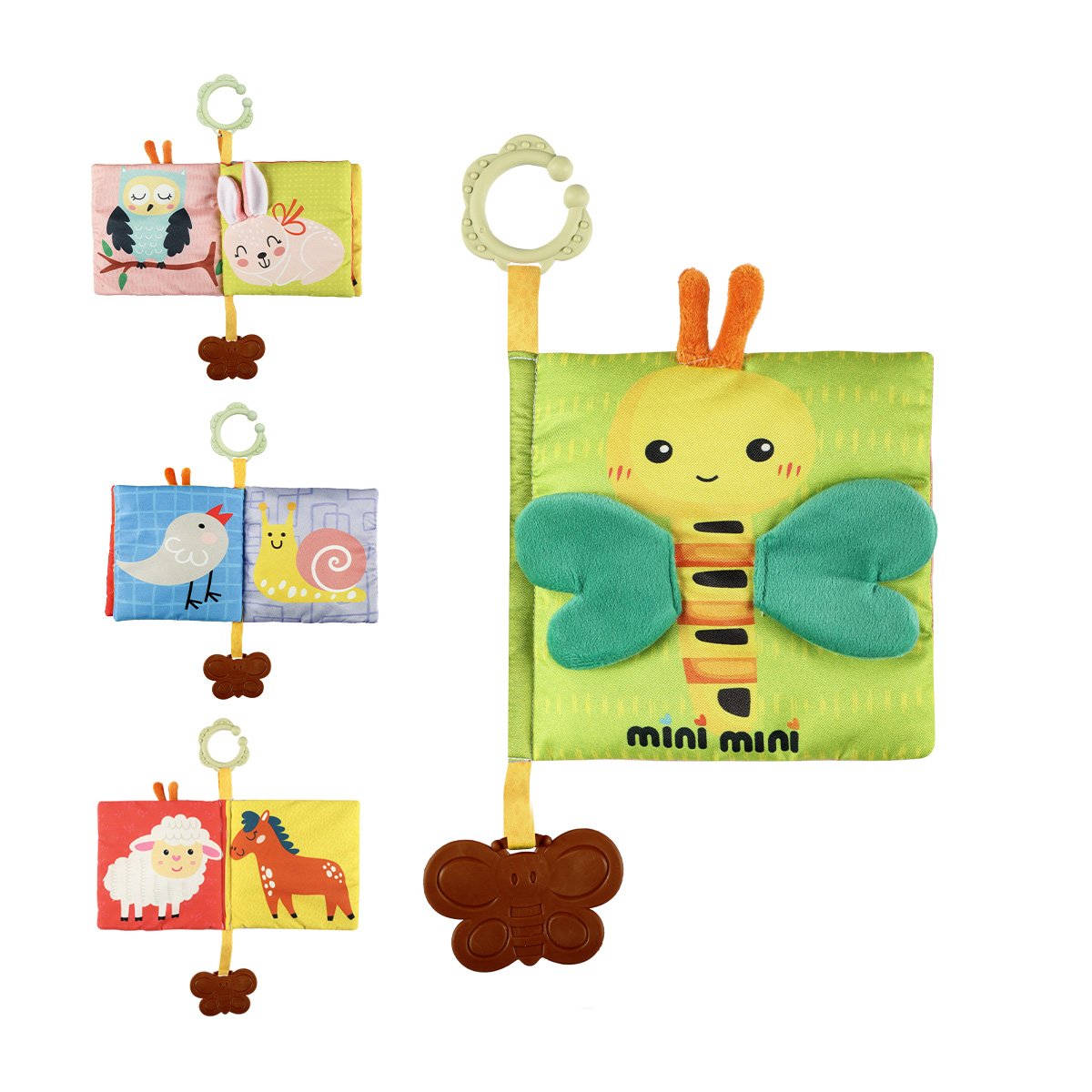 3D İlk Hayvanlarım Soft Kitap