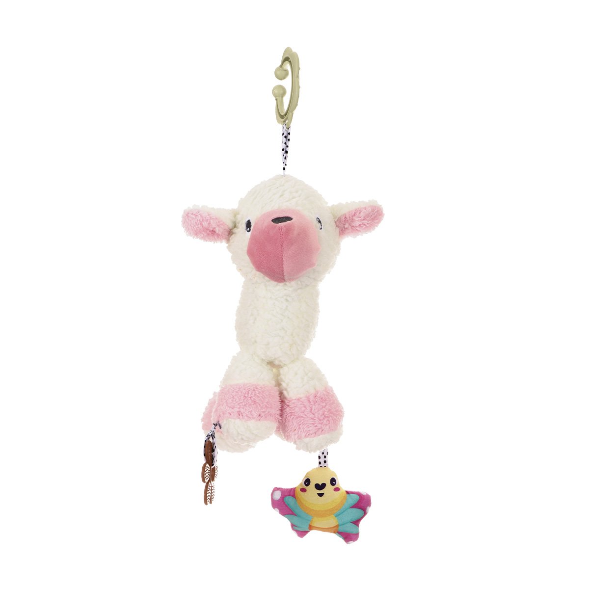 Sevimli Kuzu Dişlikli Puset Oyuncağı