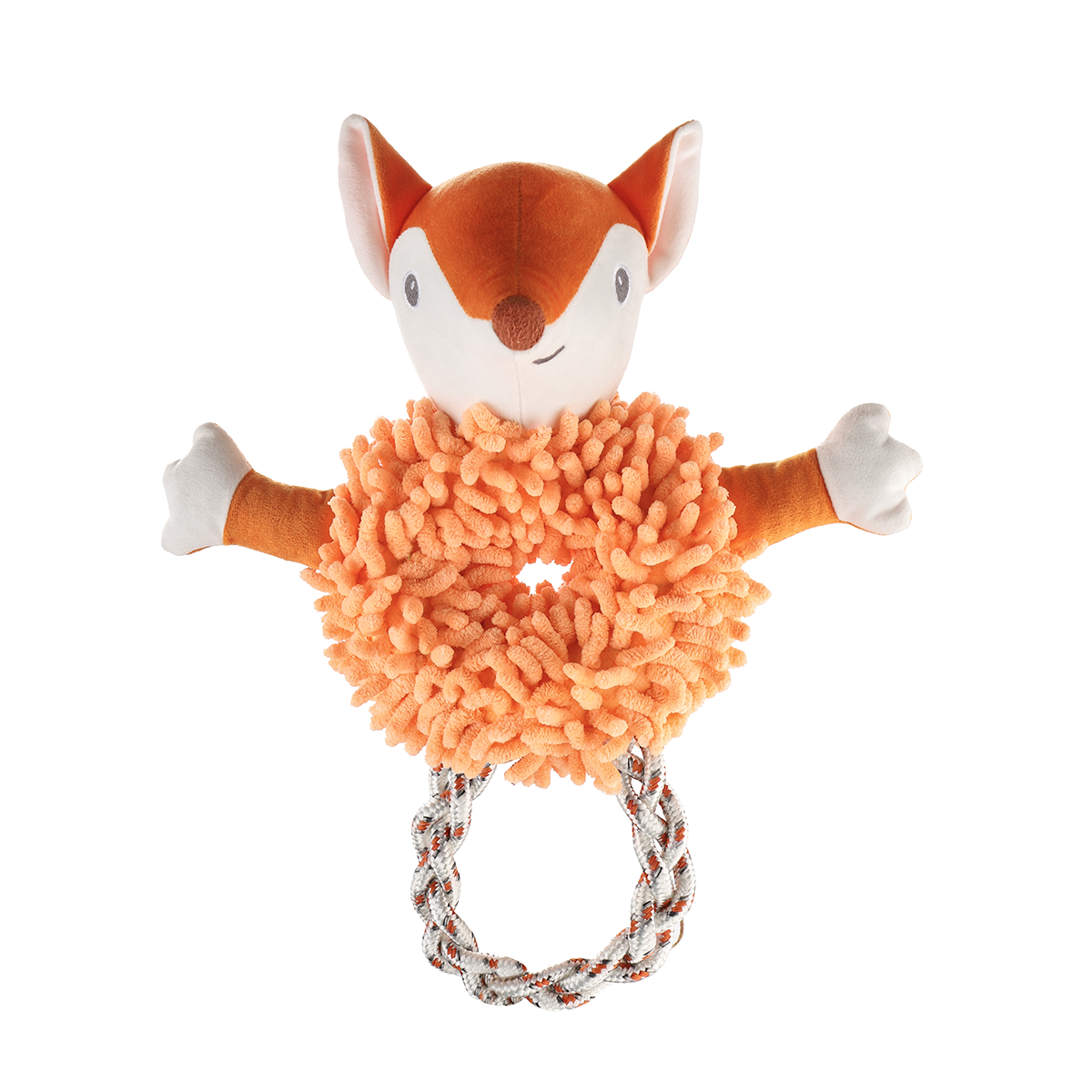 Diş İpli Peluş Tilki