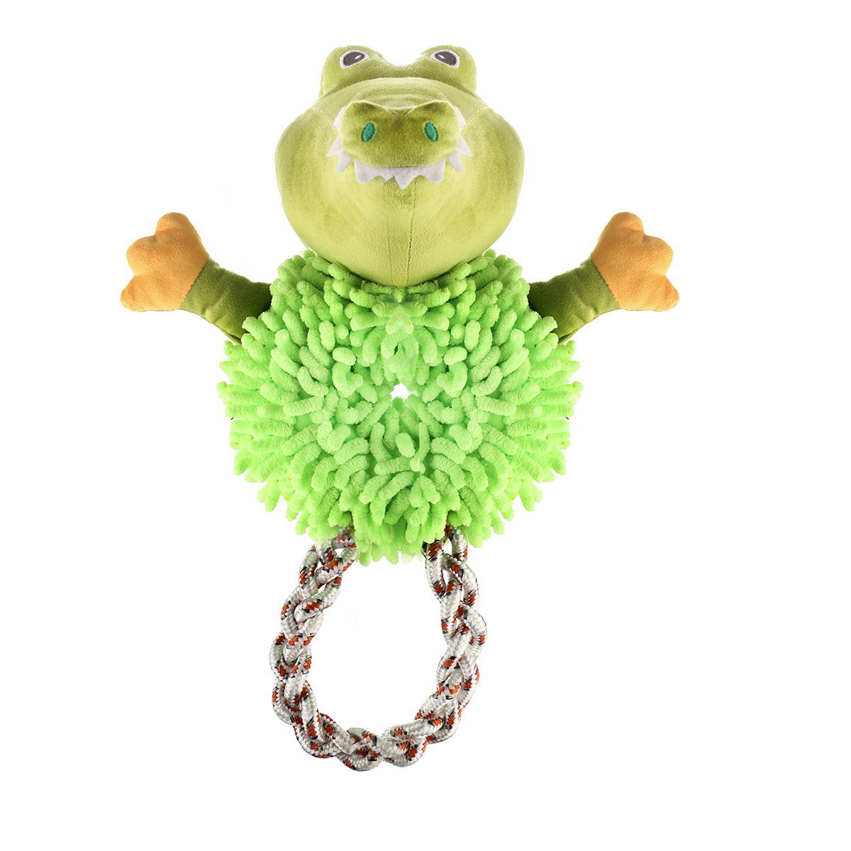 Diş İpli Peluş Timsah