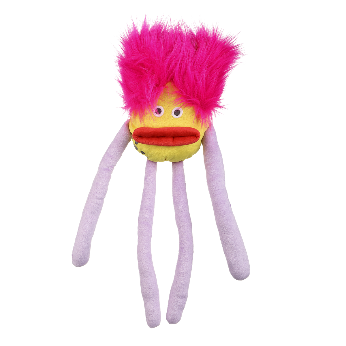 Pembe Saçlı Peluş Oyuncak